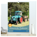 Historische Traktoren (hochwertiger Premium Wandkalender 2025 DIN A2 hoch), Kunstdruck in Hochglanz