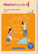 Mathefreunde 4. Schuljahr - Nord/Süd - Arbeitsbuch Inklusion - Teil A und B
