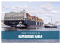 Schiffe gucken im Hamburger Hafen (Wandkalender 2025 DIN A2 quer), CALVENDO Monatskalender