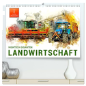 Landwirtschaft - Hightech Giganten (hochwertiger Premium Wandkalender 2025 DIN A2 quer), Kunstdruck in Hochglanz