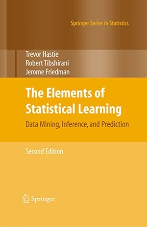 Hastie, Trevor / Tibshirani, Robert et al. The Elements of Statistical Learning - Data Mining, Inference, and Prediction, Second Edition. Springer New York, 2009.
