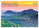 Thüringer Wald Das Grüne Herz Deutschlands (Wandkalender 2024 DIN A3 quer), CALVENDO Monatskalender