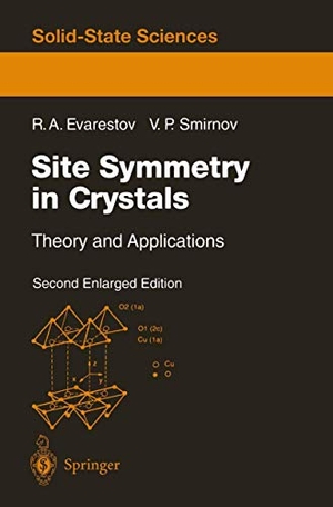 Smirnov, Vyacheslav P. / Robert A. Evarestov. Site Symmetry in Crystals - Theory and Applications. Springer Berlin Heidelberg, 1997.