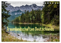 Traumlandschaften Deutschlands - Teil I (Tischkalender 2024 DIN A5 quer), CALVENDO Monatskalender