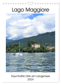 Traumhafter Lago Maggiore (Wandkalender 2024 DIN A4 hoch), CALVENDO Monatskalender