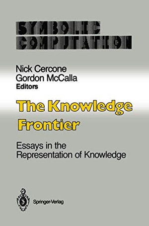 McCalla, Gordon / Nick Cercone (Hrsg.). The Knowledge Frontier - Essays in the Representation of Knowledge. Springer New York, 2011.