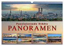 Faszinierende Städte, Panoramen (Wandkalender 2024 DIN A3 quer), CALVENDO Monatskalender