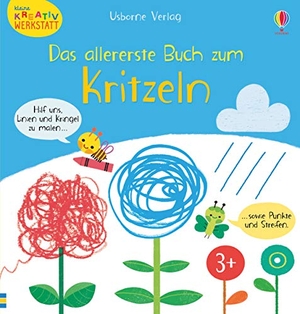 Cartwright, Mary / Josephine Thompson. Kleine Kreativ-Werkstatt - Das allererste Buch zum Kritzeln. Usborne Verlag, 2020.