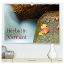 Herbst in Vermont (hochwertiger Premium Wandkalender 2025 DIN A2 quer), Kunstdruck in Hochglanz