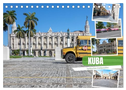 Kuba - karibisches Inselparadies (Tischkalender 2025 DIN A5 quer), CALVENDO Monatskalender