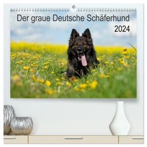 Schiller, Petra. Der graue Deutsche Schäferhund (hochwertiger Premium Wandkalender 2024 DIN A2 quer), Kunstdruck in Hochglanz - Schäferhunde - ausdrucksstark mit viel Herz. Calvendo Verlag, 2023.