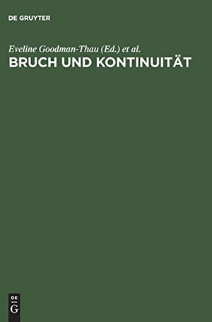 Daxner, Michael / Eveline Goodman-Thau (Hrsg.). Bruch und Kontinuität - Jüdisches Denken in der europäischen Geistesgeschichte. De Gruyter Akademie Forschung, 1995.