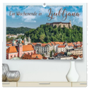Ein Wochenende in Ljubljana (hochwertiger Premium Wandkalender 2024 DIN A2 quer), Kunstdruck in Hochglanz