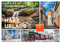 Harz - Urlaub (Tischkalender 2025 DIN A5 quer), CALVENDO Monatskalender