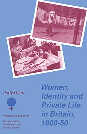 Gamble, Andrew / Gillian Peele. Women, Identity and Private Life in Britain, 1900-50. Palgrave MacMillan UK, 1995.