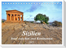 Sizilien - Insel zwischen zwei Kontinenten (Tischkalender 2025 DIN A5 quer), CALVENDO Monatskalender