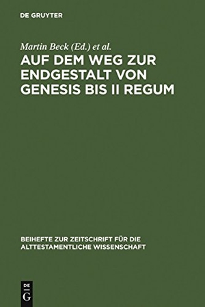 Schorn, Ulrike / Martin Beck (Hrsg.). Auf dem Weg zur Endgestalt von Genesis bis II Regum - Festschrift Hans-Christoph Schmitt zum 65. Geburtstag am 11.11.2006. De Gruyter, 2006.