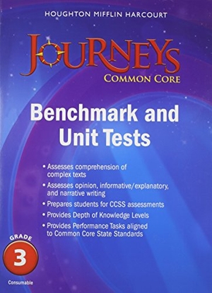 Reading. Benchmark Tests and Unit Tests Consumable Grade 3. Houghton Mifflin, 2012.