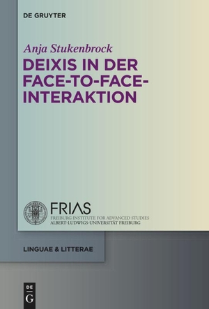 Stukenbrock, Anja. Deixis in der face-to-face-Interaktion. De Gruyter, 2015.
