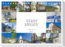 Stadt Siegen Impressionen (Tischkalender 2025 DIN A5 quer), CALVENDO Monatskalender