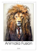 Animalia Fusion (Wall Calendar 2024 DIN A4 portrait), CALVENDO 12 Month Wall Calendar