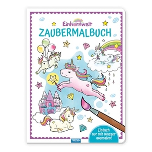 Trötsch Verlag GmbH & Co. KG (Hrsg.). Trötsch Zaubermalbuch Einhornwelt - Malbuch Ausmalbuch. Trötsch Verlag GmbH, 2024.