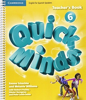 Szlachta, Emma / Melanie Williams. Quick Minds Level 6 Teacher's Book Spanish Edition. Cambridge University Press, 2015.