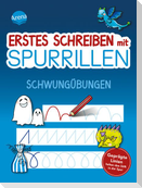 Erstes Schreiben mit Spurrillen. Schwungübungen