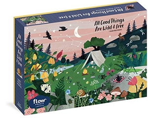 Smit, Irene / Hulst, Astrid van der et al. All Good Things Are Wild and Free 1,000-Piece Puzzle (Flow) Adults Families Picture Quote Mindfulness Gift. Workman Publishing, 2020.