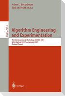 Algorithm Engineering and Experimentation