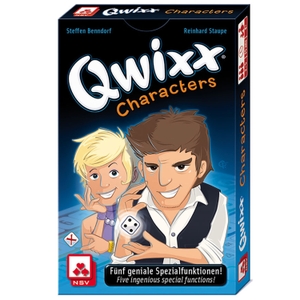 Nürnberger Spielkarten Verlag (Hrsg.). Qwixx - Characters. Cartamundi Deutschland, 2022.