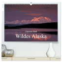 Wildes Alaska Christian Heeb (hochwertiger Premium Wandkalender 2025 DIN A2 quer), Kunstdruck in Hochglanz
