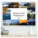 Rund um den Wolfgangsee (hochwertiger Premium Wandkalender 2024 DIN A2 quer), Kunstdruck in Hochglanz