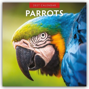 Red, Robin. Parrots - Papageien 2027 - 16-Monatskalender - Original Red Robin Publishing Ltd-Kalender [Mehrsprachig] [Kalender]. Browntrout Verlags GmbH, 2026.