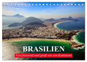 Brasilien. Faszinierend und groß wie ein Kontinent (Tischkalender 2025 DIN A5 quer), CALVENDO Monatskalender