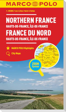 MARCO POLO Regionalkarte Hauts-de-France, Île-de-France 1:300.000