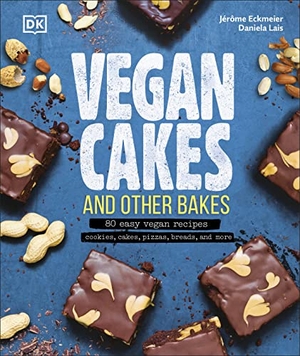 Eckmeier, Jérôme / Daniela Lais. Vegan Cakes and Other Bakes - 80 easy vegan recipes - cookies, cakes, pizzas, breads, and more. Dorling Kindersley Ltd., 2018.