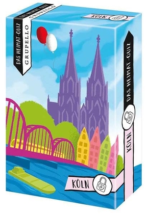 Brozeit, Melanie. Köln - Das Heimat-Quiz. Grupello Verlag, 2021.