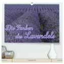 Die Farbe des Lavendels (hochwertiger Premium Wandkalender 2024 DIN A2 quer), Kunstdruck in Hochglanz