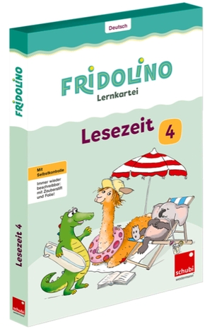 Fridolino-Lernkartei. Lesezeit 4 Übungskarten für das 4. Schuljahr. Westermann Lernwelten, 2026.
