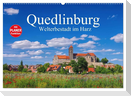 Quedlinburg - Welterbestadt im Harz (Wandkalender 2024 DIN A2 quer), CALVENDO Monatskalender