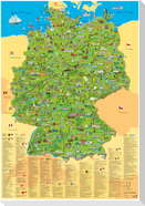 Illustrierte Deutschlandkarte