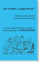 "Für 10 Mark 'Lustige Witwe'"