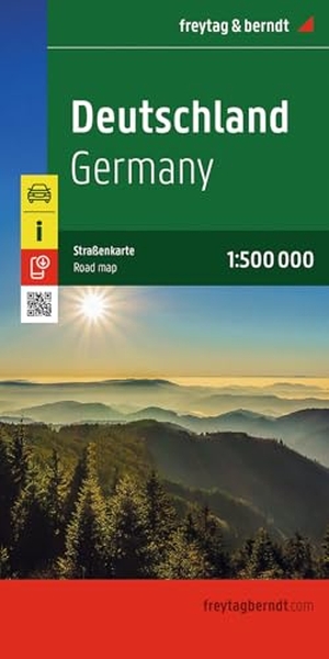 Freytag & Berndt (Hrsg.). Deutschland, Straßenkarte 1:500.000, freytag & berndt. Freytag + Berndt, 2025.