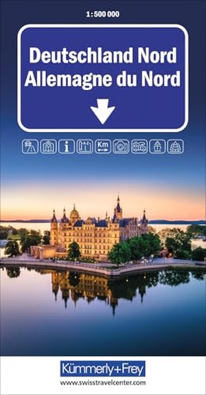 Hallwag Kümmerly+Frey AG (Hrsg.). Kümmerly+Frey Strassenkarte Deutschland Nord 1:500.000 - Inkl. Transitplan, Ortsverzeichnis und Reiseinformationen. Kümmerly und Frey, 2023.