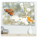 Schmetterlings-Glück (hochwertiger Premium Wandkalender 2025 DIN A2 quer), Kunstdruck in Hochglanz