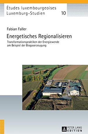 Faller, Fabian. Energetisches Regionalisieren - Transformationspraktiken der Energiewende am Beispiel der Biogaserzeugung. Peter Lang, 2016.