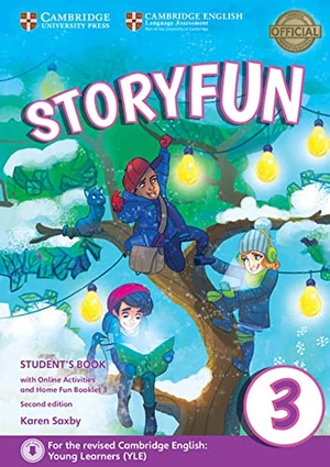 Storyfun for Starters, Movers and Flyers 3. Student's Book with online activities and Home Fun Booklet. 2nd Edition. Klett Sprachen GmbH, 2017.