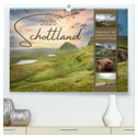 Schottland - Reise durch die Highlands und zur Isle of Skye (hochwertiger Premium Wandkalender 2025 DIN A2 quer), Kunstdruck in Hochglanz