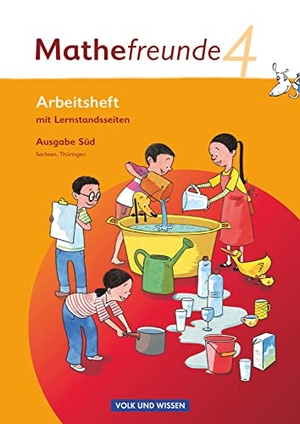 Elsner, Jana / Fiedler, Kathrin et al. Mathefreunde 4. Schuljahr. Arbeitsheft. Süd - Sachsen, Thüringen. Volk u. Wissen Vlg GmbH, 2011.